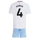Aston Villa Ezri Konsa #4 Replika Bortedrakt Barn 2024-25 Kortermet (+ bukser)