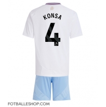 Aston Villa Ezri Konsa #4 Replika Bortedrakt Barn 2024-25 Kortermet (+ bukser)