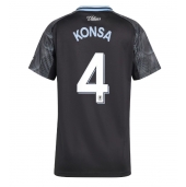 Aston Villa Ezri Konsa #4 Replika Bortedrakt Dame 2025-26 Kortermet