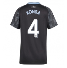 Aston Villa Ezri Konsa #4 Replika Bortedrakt Dame 2025-26 Kortermet