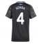 Aston Villa Ezri Konsa #4 Replika Bortedrakt Dame 2025-26 Kortermet Aston Villa Ezri Konsa #4 Replika Bortedrakt Dame 2025-26 Kortermet