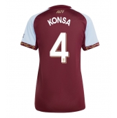 Aston Villa Ezri Konsa #4 Replika Hjemmedrakt Dame 2025-26 Kortermet