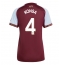 Aston Villa Ezri Konsa #4 Replika Hjemmedrakt Dame 2025-26 Kortermet
