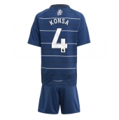 Aston Villa Ezri Konsa #4 Replika Tredjedrakt Barn 2024-25 Kortermet (+ bukser)