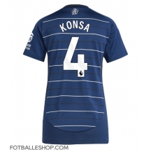 Aston Villa Ezri Konsa #4 Replika Tredjedrakt Dame 2024-25 Kortermet
