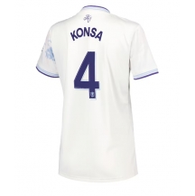 Aston Villa Ezri Konsa #4 Replika Tredjedrakt Dame 2025-26 Kortermet