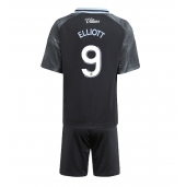 Aston Villa Harvey Elliott #9 Replika Bortedrakt Barn 2025-26 Kortermet (+ bukser)