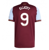 Aston Villa Harvey Elliott #9 Replika Hjemmedrakt 2025-26 Kortermet