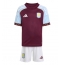 Aston Villa Harvey Elliott #9 Replika Hjemmedrakt Barn 2025-26 Kortermet (+ bukser)