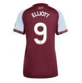 Aston Villa Harvey Elliott #9 Replika Hjemmedrakt Dame 2025-26 Kortermet