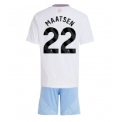 Aston Villa Ian Maatsen #22 Replika Bortedrakt Barn 2024-25 Kortermet (+ bukser)