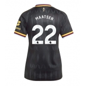 Aston Villa Ian Maatsen #22 Replika Bortedrakt Dame 2026-27 Kortermet