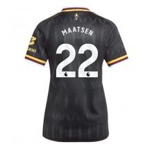 Aston Villa Ian Maatsen #22 Replika Bortedrakt Dame 2026-27 Kortermet