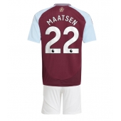 Aston Villa Ian Maatsen #22 Replika Hjemmedrakt Barn 2024-25 Kortermet (+ bukser)