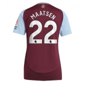 Aston Villa Ian Maatsen #22 Replika Hjemmedrakt Dame 2024-25 Kortermet