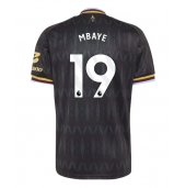 Aston Villa Ibrahim Mbaye #19 Replika Bortedrakt 2026-27 Kortermet