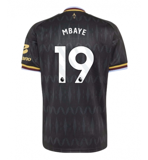 Aston Villa Ibrahim Mbaye #19 Replika Bortedrakt 2026-27 Kortermet Aston Villa Ibrahim Mbaye #19 Replika Bortedrakt 2026-27 Kortermet