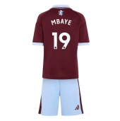 Aston Villa Ibrahim Mbaye #19 Replika Hjemmedrakt Barn 2026-27 Kortermet (+ bukser)