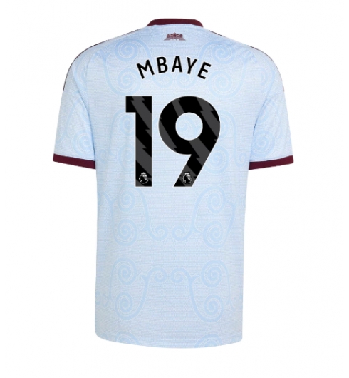Aston Villa Ibrahim Mbaye #19 Replika Tredjedrakt 2026-27 Kortermet Aston Villa Ibrahim Mbaye #19 Replika Tredjedrakt 2026-27 Kortermet