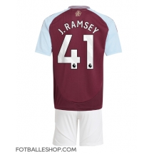 Aston Villa Jacob Ramsey #41 Replika Hjemmedrakt Barn 2024-25 Kortermet (+ bukser)