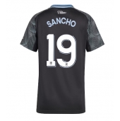 Aston Villa Jadon Sancho #19 Replika Bortedrakt Dame 2025-26 Kortermet