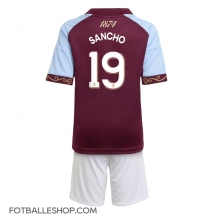 Aston Villa Jadon Sancho #19 Replika Hjemmedrakt Barn 2025-26 Kortermet (+ bukser)
