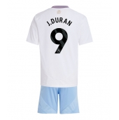Aston Villa Jhon Duran #9 Replika Bortedrakt Barn 2024-25 Kortermet (+ bukser)