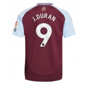 Aston Villa Jhon Duran #9 Replika Hjemmedrakt 2024-25 Kortermet