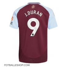 Aston Villa Jhon Duran #9 Replika Hjemmedrakt 2024-25 Kortermet