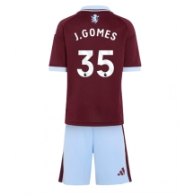 Aston Villa Joao Gomes #35 Replika Hjemmedrakt Barn 2026-27 Kortermet (+ bukser)