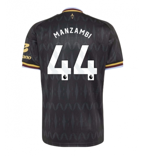 Aston Villa Johan Manzambi #44 Replika Bortedrakt 2026-27 Kortermet Aston Villa Johan Manzambi #44 Replika Bortedrakt 2026-27 Kortermet