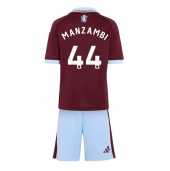 Aston Villa Johan Manzambi #44 Replika Hjemmedrakt Barn 2026-27 Kortermet (+ bukser)