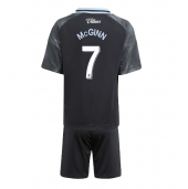 Aston Villa John McGinn #7 Replika Bortedrakt Barn 2025-26 Kortermet (+ bukser)