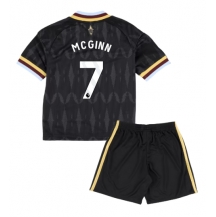 Aston Villa John McGinn #7 Replika Bortedrakt Barn 2026-27 Kortermet (+ bukser)