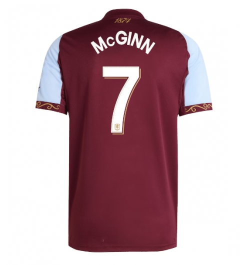 Aston Villa John McGinn #7 Replika Hjemmedrakt 2025-26 Kortermet Aston Villa John McGinn #7 Replika Hjemmedrakt 2025-26 Kortermet
