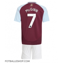 Aston Villa John McGinn #7 Replika Hjemmedrakt Barn 2024-25 Kortermet (+ bukser)