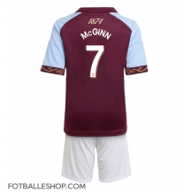 Aston Villa John McGinn #7 Replika Hjemmedrakt Barn 2025-26 Kortermet (+ bukser)