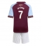 Aston Villa John McGinn #7 Replika Hjemmedrakt Barn 2025-26 Kortermet (+ bukser)