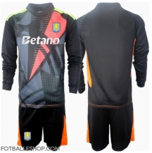 Aston Villa Keeper Replika Bortedrakt Barn 2024-25 Langermet (+ bukser)