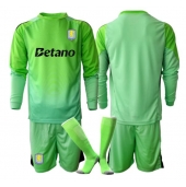 Aston Villa Keeper Replika Bortedrakt Barn 2025-26 Langermet (+ bukser)