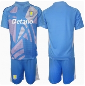 Aston Villa Keeper Replika Tredjedrakt Barn 2024-25 Kortermet (+ bukser)