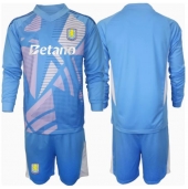 Aston Villa Keeper Replika Tredjedrakt Barn 2024-25 Langermet (+ bukser)