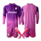 Aston Villa Keeper Replika Tredjedrakt Barn 2025-26 Langermet (+ bukser)