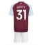 Aston Villa Leon Bailey #31 Replika Hjemmedrakt Barn 2024-25 Kortermet (+ bukser)