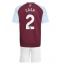 Aston Villa Matty Cash #2 Replika Hjemmedrakt Barn 2024-25 Kortermet (+ bukser)