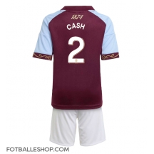 Aston Villa Matty Cash #2 Replika Hjemmedrakt Barn 2025-26 Kortermet (+ bukser)
