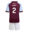 Aston Villa Matty Cash #2 Replika Hjemmedrakt Barn 2025-26 Kortermet (+ bukser)