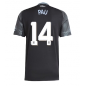 Aston Villa Pau Torres #14 Replika Bortedrakt 2025-26 Kortermet