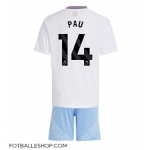 Aston Villa Pau Torres #14 Replika Bortedrakt Barn 2024-25 Kortermet (+ bukser)