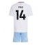 Aston Villa Pau Torres #14 Replika Bortedrakt Barn 2024-25 Kortermet (+ bukser)